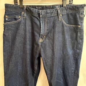 AG Adriano Goldschmied Everett Straight Leg Dark Wash Jeans Mens 38x30 Pants